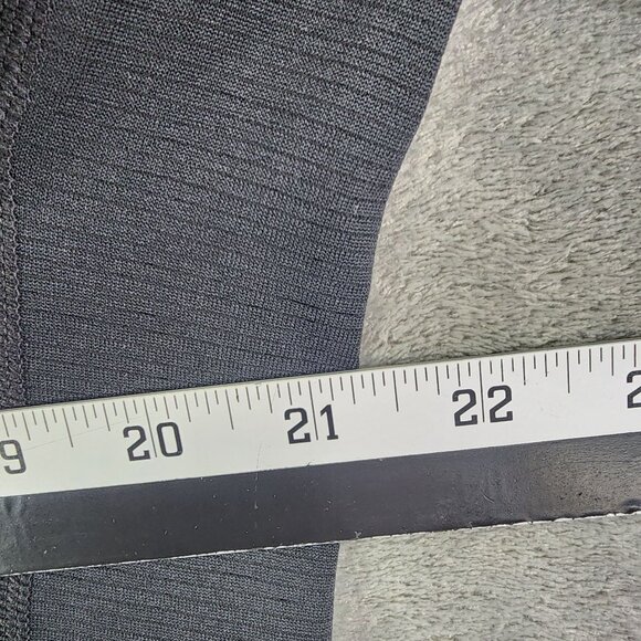 Mens Black Under Armour Fitted HeatGear Shirt Crew Neck Short Sleeve Size L - Picture 6 of 8